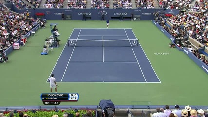 Nadal vs Djokovic - Us Open 2011! - The Full Match! - Part 5/16!