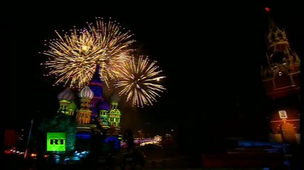 Москва празнува 867-мия си рожден ден с фойерверки