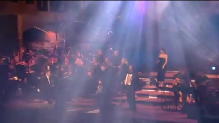 Andrea Bocelli with his Fiancee Les Feuilles Mortes
