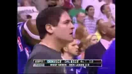 Carmelo Anthony Game Winner 2009 Playoffs, Denver vs Dallas Game 3 