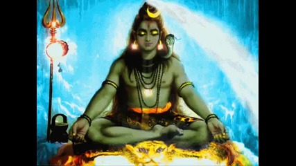 Lord Shiva in Deep meditation