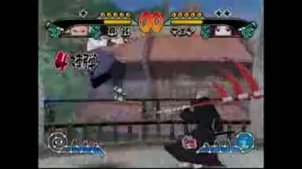 Naruto Gnt Ex 3 match 13 Hidan vs Sasuke 