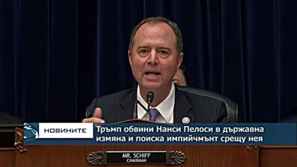 Тръмп обвини Нанси Пелоси в държавна измяна
