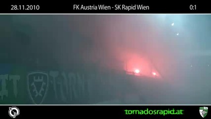 28.11.10 Derbysieg - Ultras Rapid wien 