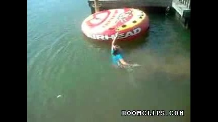 Girl Falls Into Lake