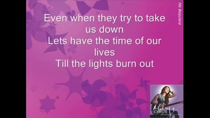 Time of our lives by Miley Cyrus - Karaoke