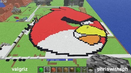 Minecraft - Angry birds