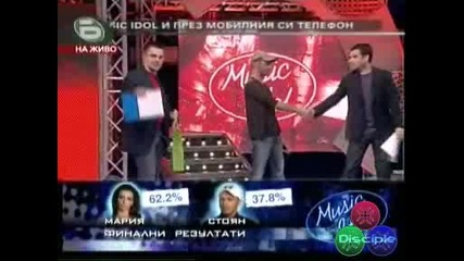 Music Idol 2 Стоян Си Тръгва !!! 16.04.2008