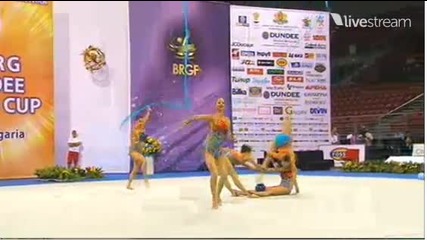 Dundee World Cup 2013 National team of Bulgaria - 3 Balls + 2 Ribbon
