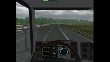 Ets - Drive Scania 124l 400