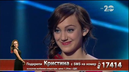 Кристина Дончева - X Factor Live (18.11.2014)