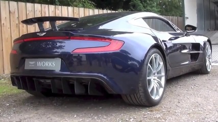 Martin Aston One-77 Engine Sound!