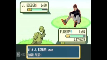 Pokemon !! Battle Vs Justin Bieber 