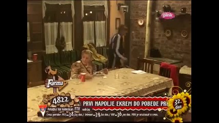 Farma 4 Dan 30 Uzivo deo 11 Vesna Rivas vs Dule ]