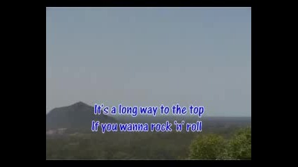 Ac/dc Its a long way to the top (if you wanna rock n roll) karaoke 