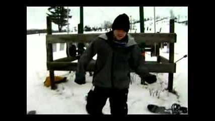 How To Snowboard : Snowboarding With A Rop