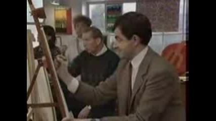 Mr Bean Художник