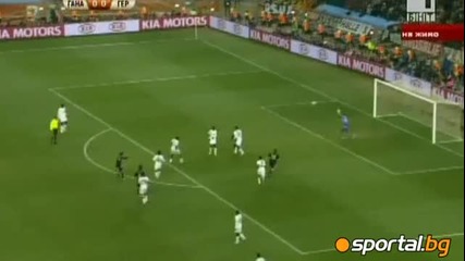 Мондиал 2010 Гана 0:1 Германия [23.06.2010]