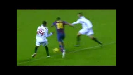 13.1.2010 Севиля - Барселона 0 - 1 Купа на Испания 