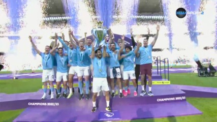 Манчестър Сити вдигна титлата във Висшата лига