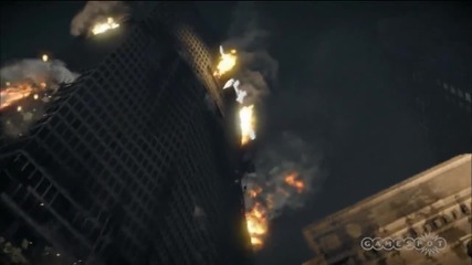 Crysis 2 - Building Is Coming Down Cutscene 