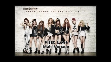 After School - First Love [male Version]