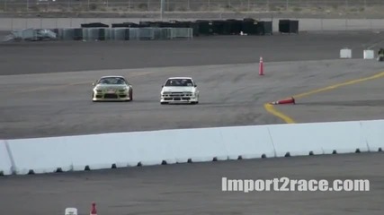 Drift Corolla Ae86 vs Mazda Rx-7 Ls6