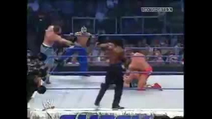 Wwe Smackdown 2004 John Cena Rey Mysterio And Rob Van Dam Vs Booker T Rene Dupree And Kenzo Suzuki