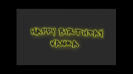 Happy Birthday Vanka / Progress # 3