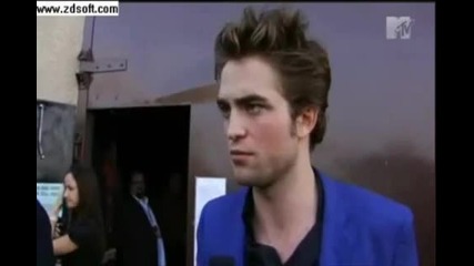 Mtv Awards Rob Pattinson New Red Carpet Interview!