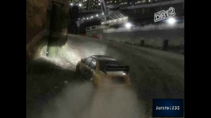 Colin Mcrae Dirt 2 gameplay (london) 