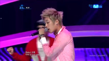 (hd) M.i.b - Only hard for me ~ M Countdown (12.07.2012)