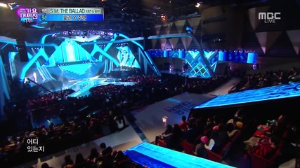 Taeyeon and Jonghyun - Breath @ 141231 Mbc Gayo Daejun