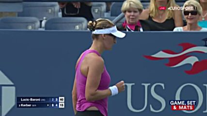 Video - Us Open 2016 highlights Angelique Kerber eases past