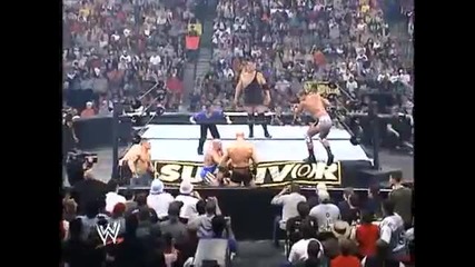 Team Angle vs Team Lesnar Survivor Series 2003