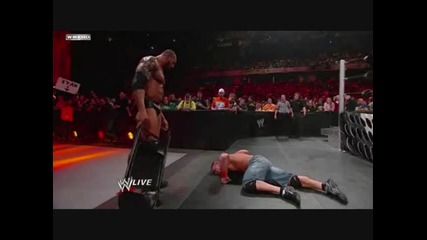Wwe Batista Attacks John Cena Again