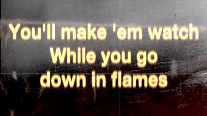 Blue Stahli - Down in Flames (lyrics video)