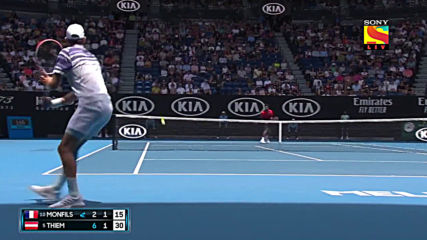 Dominic Thiem vs Gael Monfils Australian Open 2020 Highlights 720p