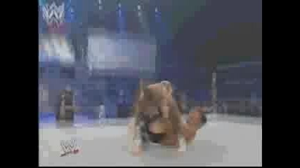 Hornswoggle Gives Jamie Noble Some Pie