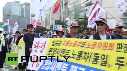 South Korea: Unions take the streets to demand better working conditions