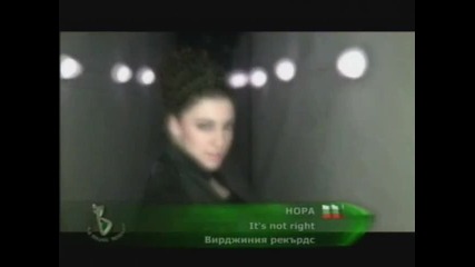 Nora - Its Not Right 