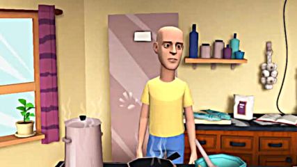 Caillou cooks pizza And gets grounded