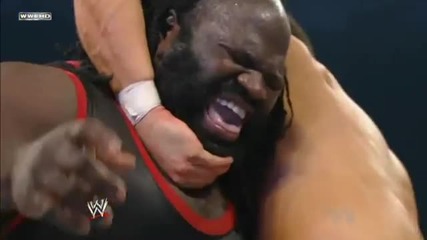 Guillotine Choke on Mark Henry
