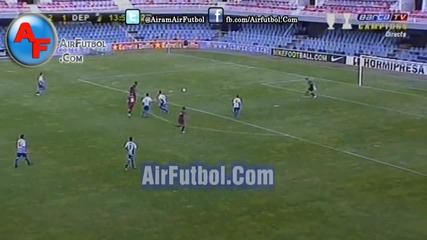Gerard Deulofeu vs Deportivo (semifinal Copa del Rey 2011) [ Airfutbol-com