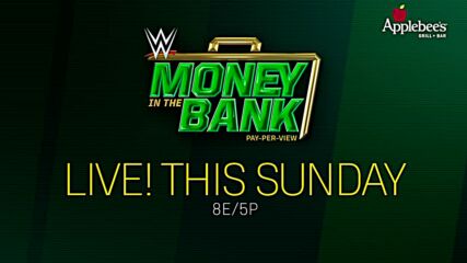 WWE Money in the Bank- live this Sunday