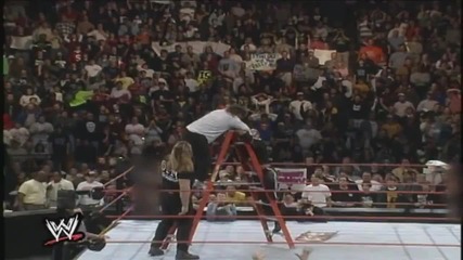 Big Show Chokeslams Mankind Off Ladder