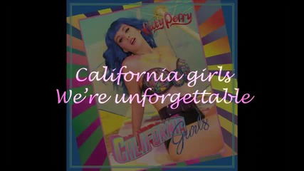 Katy Perry - California Gurls ft. Snoop (lyric Video) 