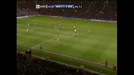 Man Utd 4 - 0 Roma (Ronaldo)
