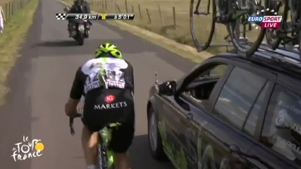 Много нагъл шофьор - Tour De France