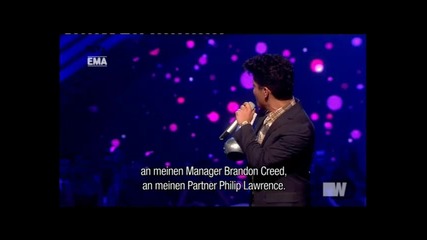 Mtv E M As 2011: Bruno Mars - Награда за New Artist